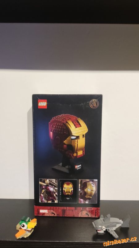 Lego super heroes best sale 76165 iron manova helma