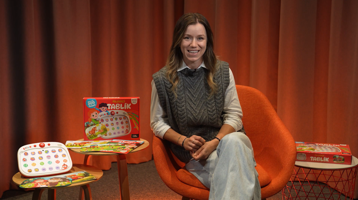 Testováno mámou: Mluvicí Tablík Kvído od Albi – chytrá hračka, která děti baví i učí