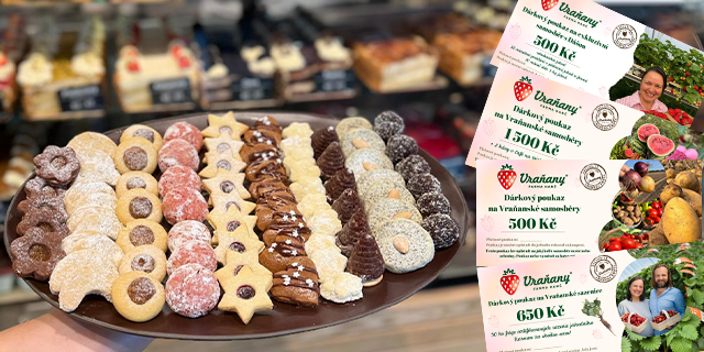 Poctivé cukroví z Farmy Vraňany - domácí vajíčka, vůně, tradice – a cena, která vás mile překvapí