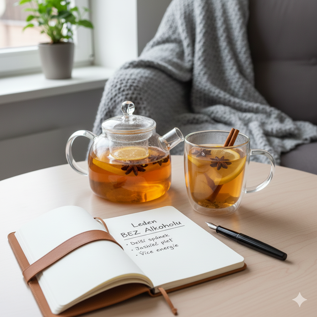 Leden bez alkoholu: Restart, který vaše tělo pocítí už po pár dnech