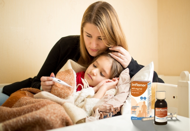 Zentiva představila novinku pro děti na léčbu horečky. Stačí jí podat poloviční množství