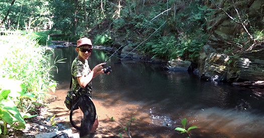 Jak natáčím se synem videa o rybaření