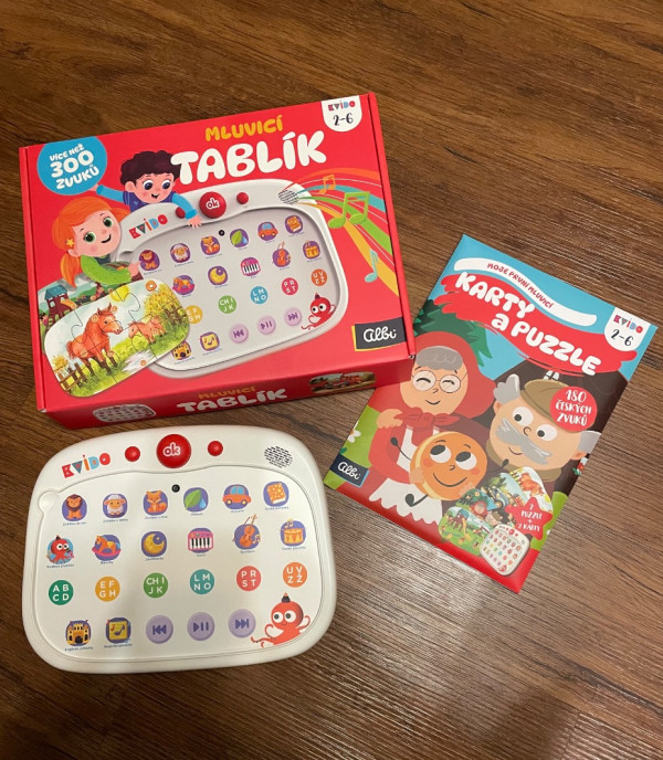 Mluvící Tablík Kvído od Albi