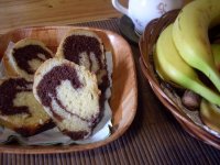 Mramorová bábovka - chutná a rychlá + postup