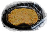 Houby zapečené s květákem