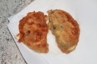 Smažené plněné bedle