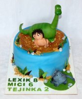 Dino miminko a malý vlk