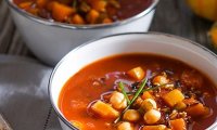 Hřejivé hovězí chilli s cizrnou