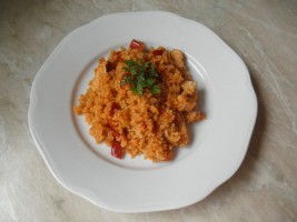 Bulgur s kuřecím masem