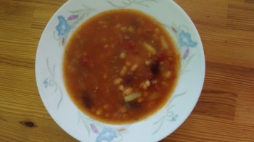 Výborná polévka co dům dal